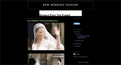 Desktop Screenshot of new-wedding-fashion.blogspot.com