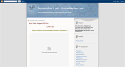 Desktop Screenshot of paylasimboard.blogspot.com