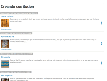 Tablet Screenshot of creandoconilusion.blogspot.com