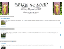 Tablet Screenshot of melusinesoap.blogspot.com