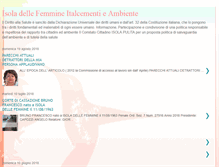 Tablet Screenshot of isoladellefemmineitalcementieambiente.blogspot.com