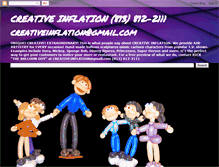 Tablet Screenshot of creativeinflation.blogspot.com