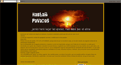 Desktop Screenshot of hablarpavadas.blogspot.com