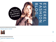 Tablet Screenshot of esterelfashionblog.blogspot.com