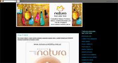 Desktop Screenshot of maquillajenatura.blogspot.com