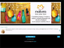 Tablet Screenshot of maquillajenatura.blogspot.com