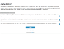 Tablet Screenshot of materialism1.blogspot.com