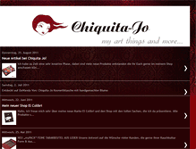 Tablet Screenshot of chiquita-jo.blogspot.com