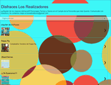 Tablet Screenshot of disfraceslosrealizadores.blogspot.com
