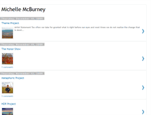 Tablet Screenshot of michellemcburney.blogspot.com