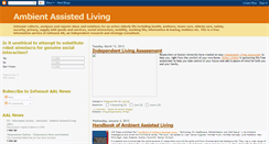 Desktop Screenshot of ambientassistedliving.blogspot.com