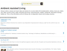 Tablet Screenshot of ambientassistedliving.blogspot.com