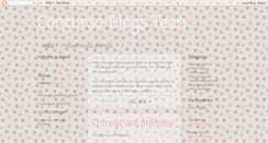 Desktop Screenshot of concursoblogteen.blogspot.com