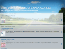 Tablet Screenshot of mocassudcasamarela.blogspot.com