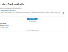 Tablet Screenshot of habbo-creditos-gratis-es.blogspot.com