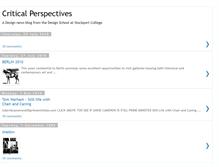 Tablet Screenshot of criticalperspectivesbadva.blogspot.com