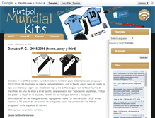 Tablet Screenshot of futbolmundialkits.blogspot.com