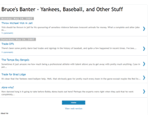 Tablet Screenshot of brucesbanter.blogspot.com