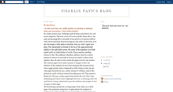 Desktop Screenshot of charlespayn.blogspot.com