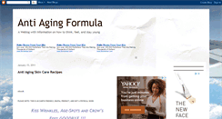 Desktop Screenshot of antiaging-formula.blogspot.com