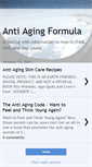 Mobile Screenshot of antiaging-formula.blogspot.com