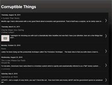 Tablet Screenshot of corruptiblethings.blogspot.com