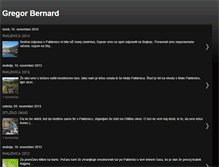 Tablet Screenshot of gregor-bernard.blogspot.com