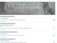 Tablet Screenshot of completeweddings.blogspot.com