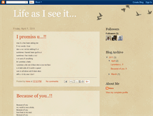 Tablet Screenshot of loveasithappenedtome.blogspot.com