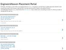Tablet Screenshot of engineersheavenplacementportal.blogspot.com