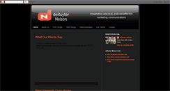 Desktop Screenshot of deruyternelsonpub.blogspot.com