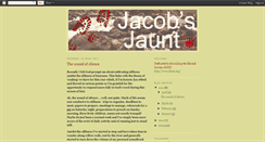 Desktop Screenshot of jacobjaunt.blogspot.com