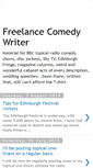 Mobile Screenshot of freelancecomedywriter.blogspot.com