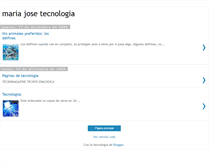 Tablet Screenshot of mariajose-tecnologia.blogspot.com