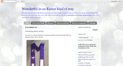 Desktop Screenshot of easterkind.blogspot.com