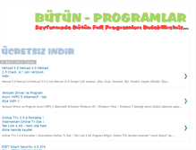 Tablet Screenshot of butun-programlar.blogspot.com