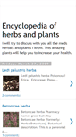 Mobile Screenshot of herbs-and-plants.blogspot.com