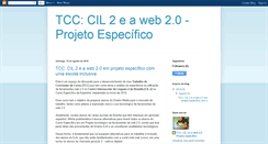 Desktop Screenshot of cil2projetoespecifico.blogspot.com