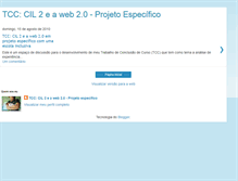 Tablet Screenshot of cil2projetoespecifico.blogspot.com