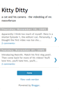 Mobile Screenshot of kittyditty.blogspot.com