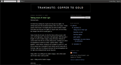 Desktop Screenshot of fromcopper2gold.blogspot.com