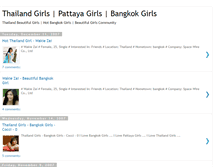 Tablet Screenshot of bangkokbabes.blogspot.com
