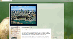 Desktop Screenshot of leftcoastlean.blogspot.com