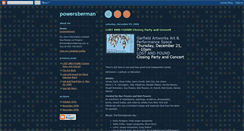 Desktop Screenshot of powersberman.blogspot.com