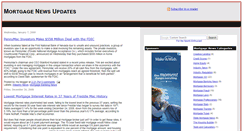 Desktop Screenshot of mortgagenewsupdates.blogspot.com
