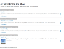 Tablet Screenshot of mylifebehindthechair.blogspot.com