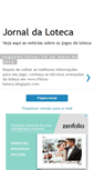 Mobile Screenshot of jornal-loteca.blogspot.com