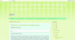 Desktop Screenshot of learningmodels.blogspot.com