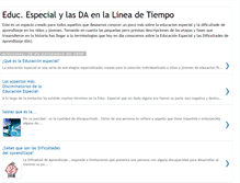 Tablet Screenshot of educespecialylasdaenlalineadetiempo.blogspot.com