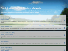 Tablet Screenshot of card-access.blogspot.com